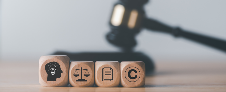 Copyright and intellectual property blocks